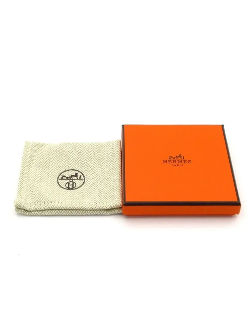 Hermes Bangle Click Pink Gold White Bracelet